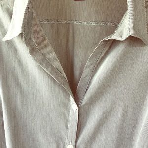 Classy pinstripe button-up